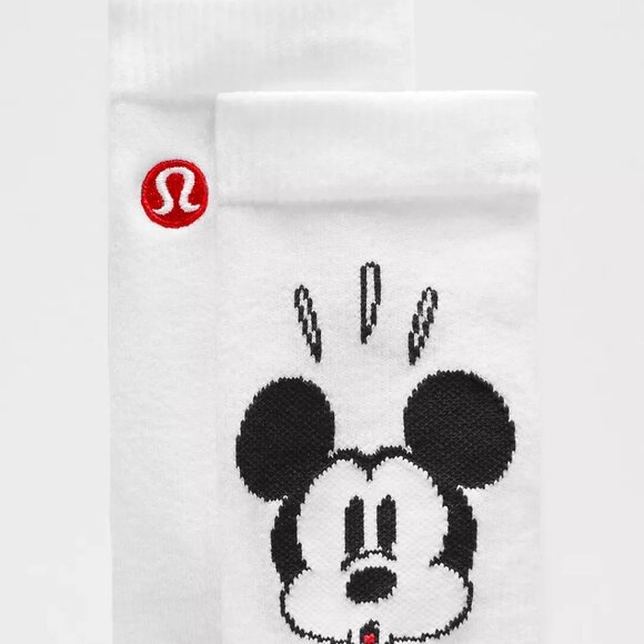 Disney x lululemon Women's Daily Stride Comfort Crew Socks 3 Pack - Picture 2 of 14